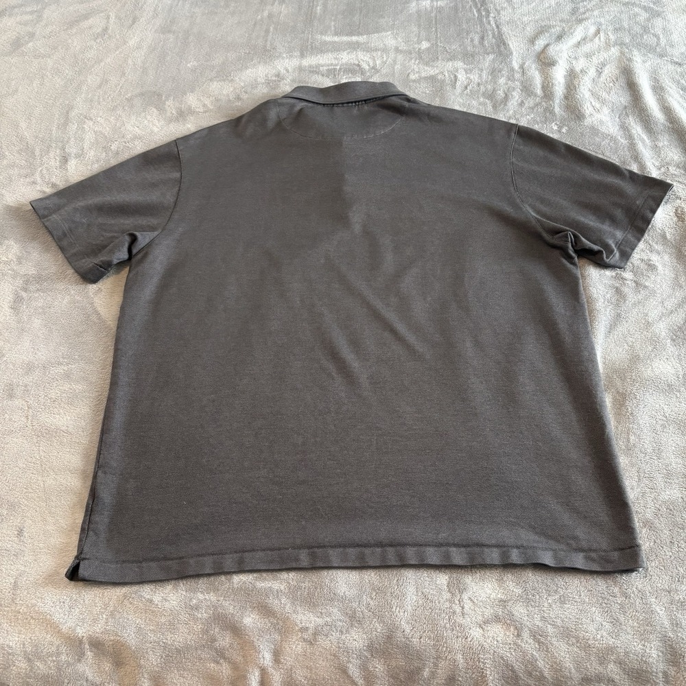 Nike Tiger Woods Collection Golf Polo Shirt Mens XL Gray Striped - Picture 6 of 12
